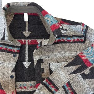 Men’s Aztec Print Jacket 2XL